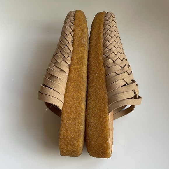 New Free People Malibu Thunderbird Vegan Leather Clog Mule Shoes Sz 7 - Picture 8 of 14